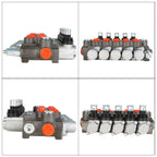 Hydraulic Control Valve for Heavy Equipment (13 GPM, 5 Spool, 3600 PSI)