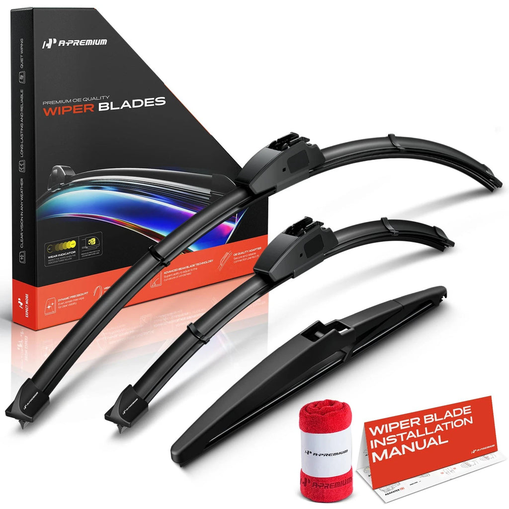 3Pcs Windshield Wiper Blades for Toyota Highlander (2018-2024)