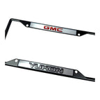 Black License Plate Frame for GMC Yukon (2007–2024)