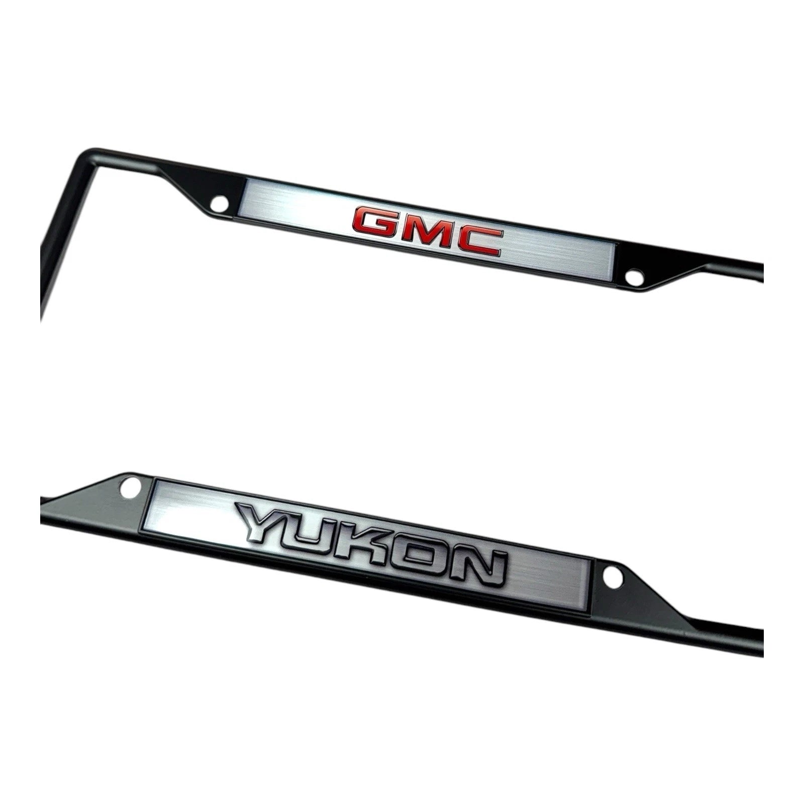 Black License Plate Frame for GMC Yukon (2007–2024)