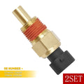 Set of 2 Engine Coolant Temperature Sensors for Buick Cadillac (YYYY–YYYY)