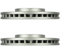 2X Bosch QuietCast Front Disc Brake Rotors for Lexus GS300 GS430 IS300 SC400 (1992–2005)