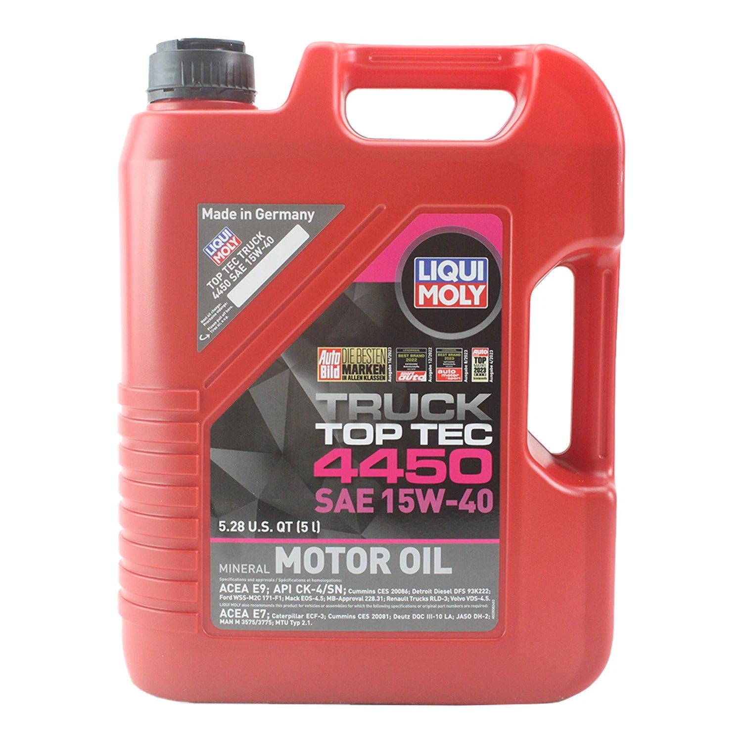 Set of 6 Liqui Moly Top Tec Truck 4450 15W-40 Engine Motor Oil (30L)