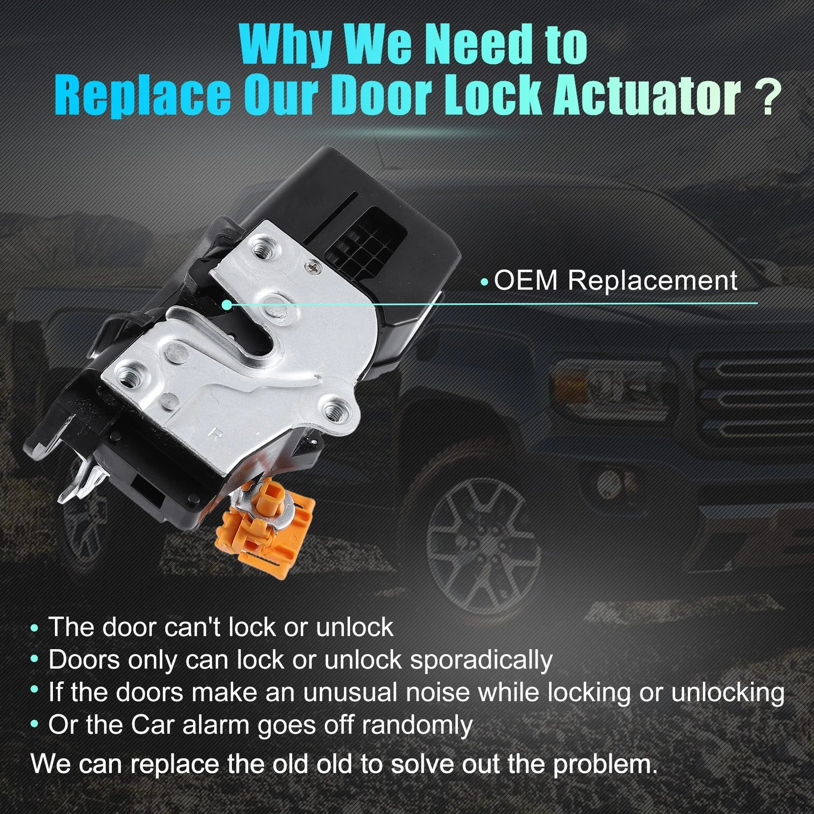 Power Door Lock Actuator Motor for Chevy Malibu (2008–2012) 931-311 20790495