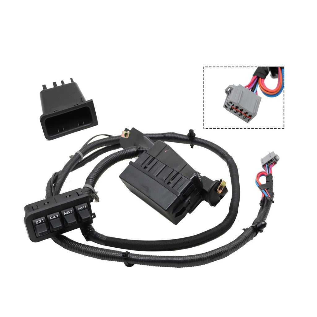 Upfitter Auxiliary Switch Harness for Ford F-250 F-350 (2005–2007) 5C3Z-14A303-AA