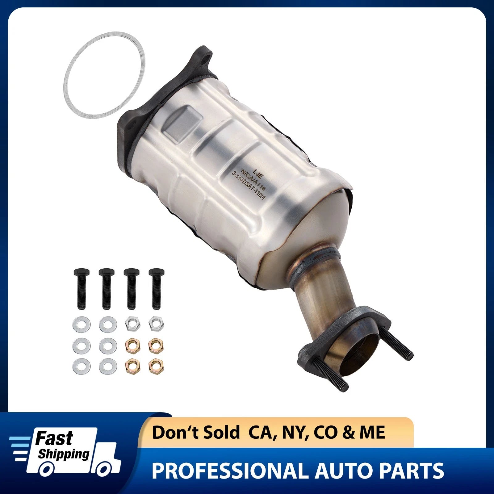 Catalytic Converter for Ford Explorer, Edge, Lincoln MKX (2011–2015) EPA