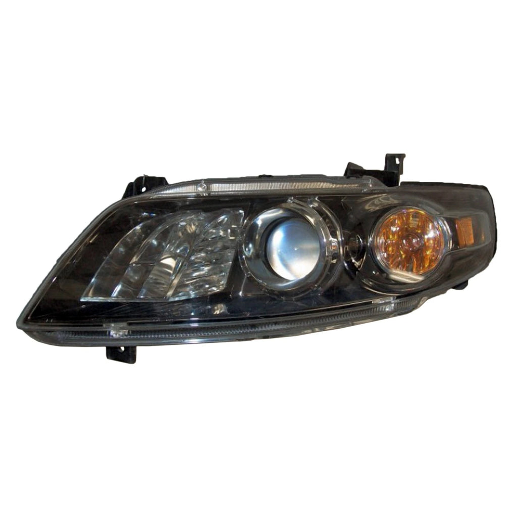 Replacement Smoked Driver Side HID Head Assembly w/Smoked Lens