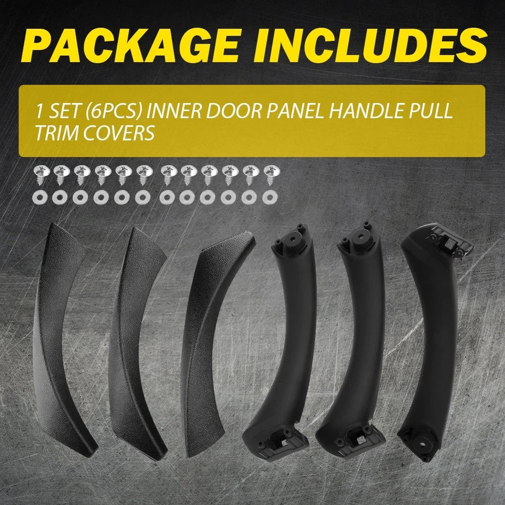 Door Panel Handle Pull Cover Trim for BMW 325xi 328xi (2005–2012) 6-30X