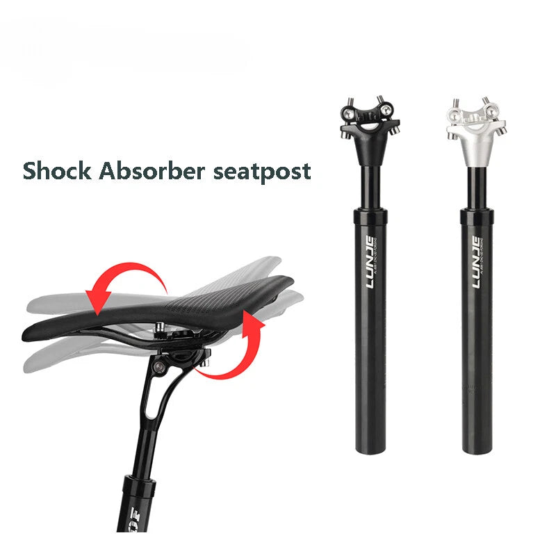 Suspension Seat Post for Bicycle (Ultralight Aluminum Alloy)