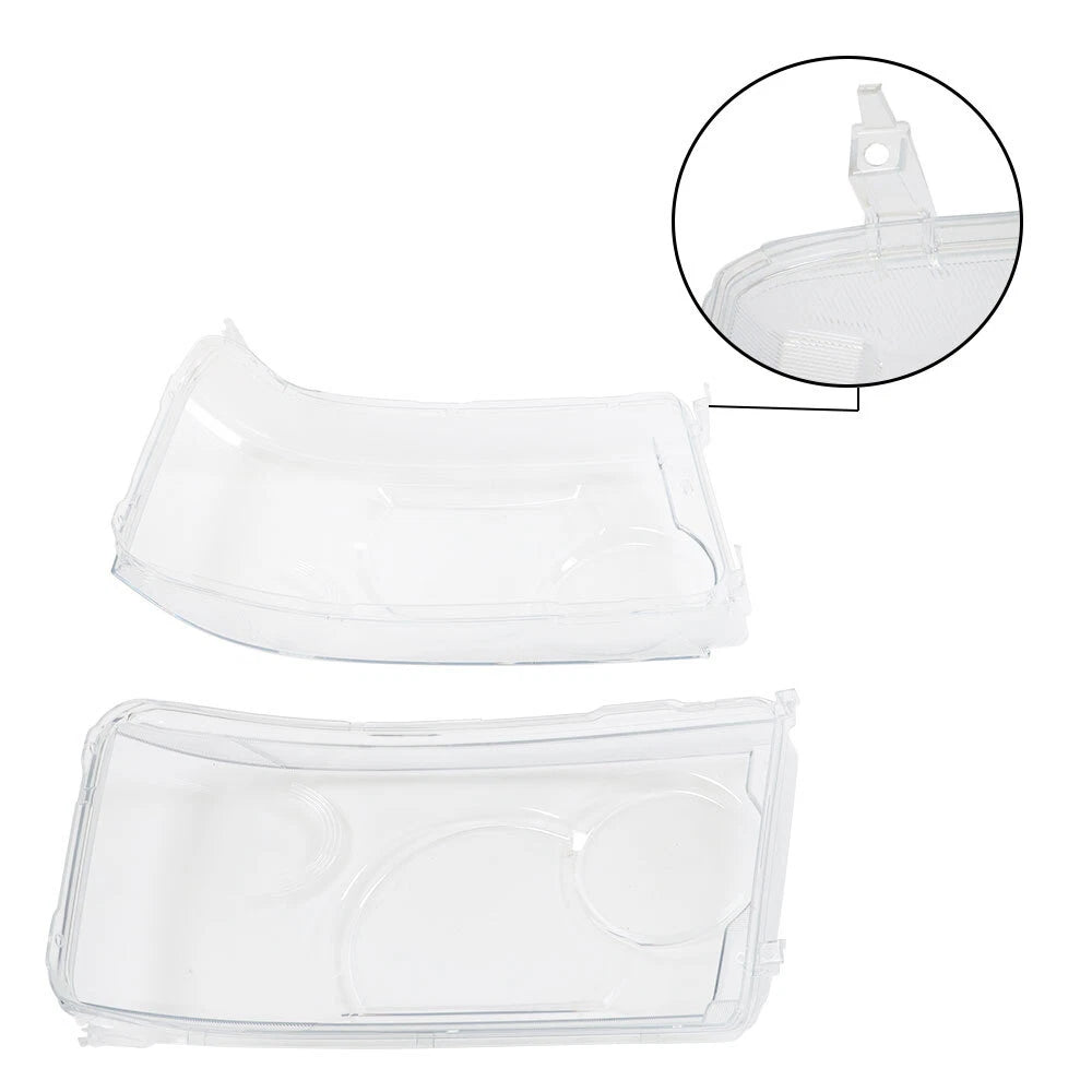 Headlight Lens Cover Pair for Land Rover Range Rover Sport (2006–2009)