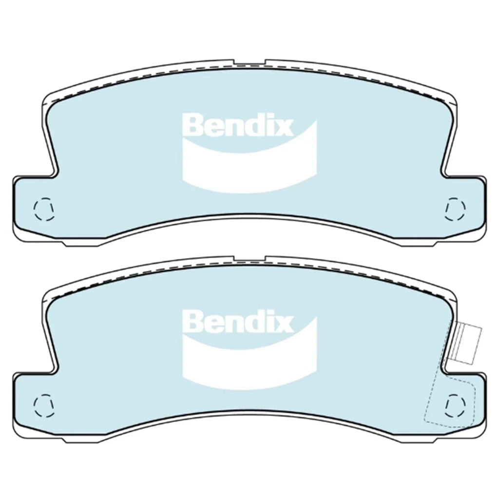 GCT Rear Disc Brake Pad for Toyota Camry (1988–2002)