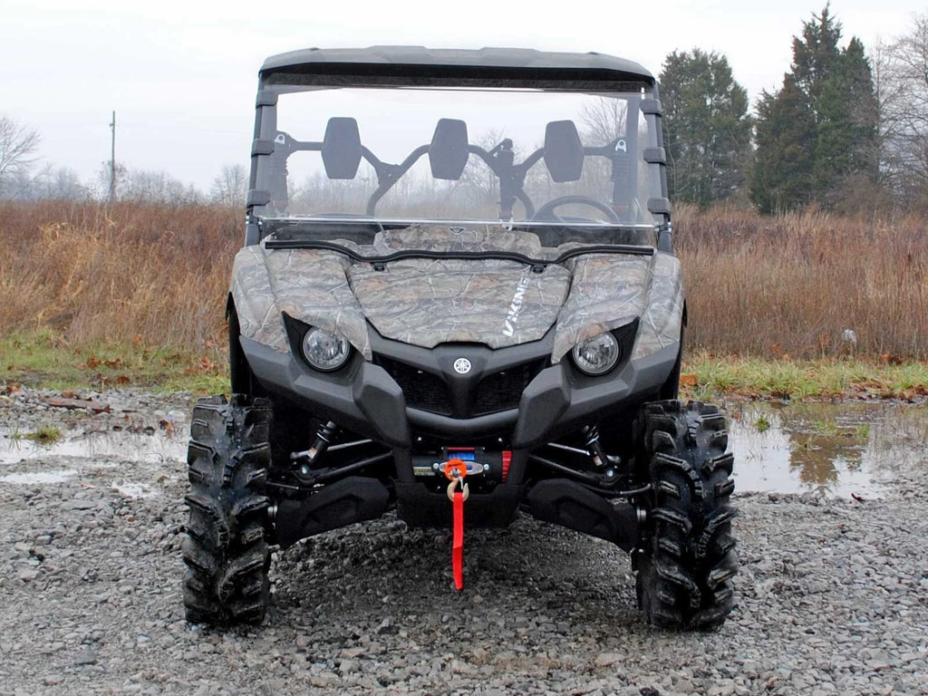 SuperATV Heavy Duty Full Windshield for Yamaha Viking VI (2014–2023)