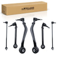 Set of 6 Front Lower Control Arms Sway Bar Links for Chevy Camaro (2010–2015)