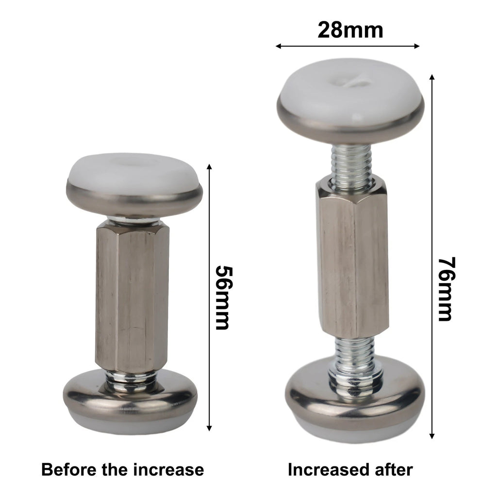 Bed Frame Headboard Stoppers for Adjustable Frames (30-120mm)