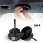 2X Black Hardtop Freedom Top Mounting Knob Screws for Jeep Wrangler JK (2007–2019)