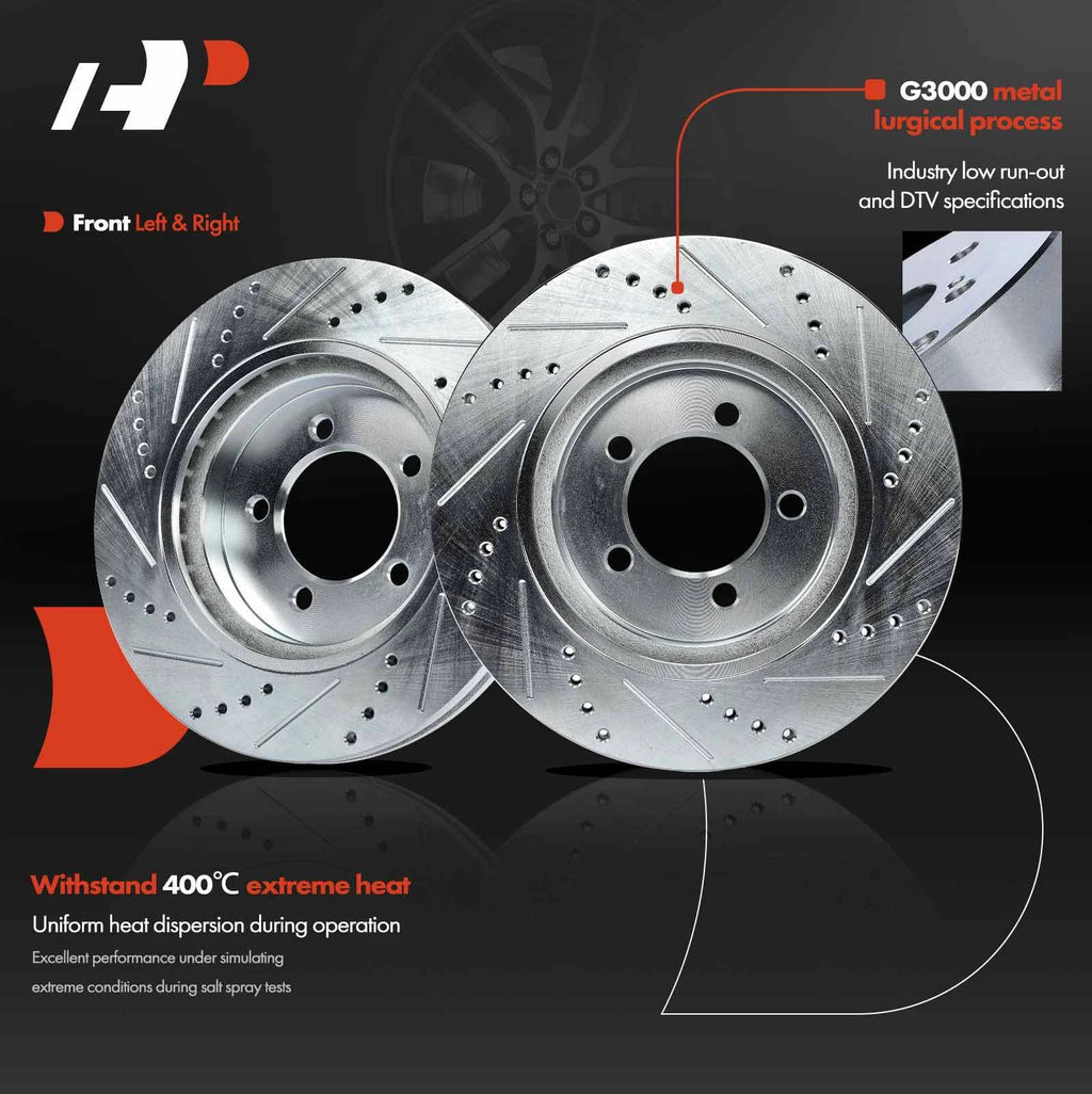 Drilled Brake Rotors for Ford Explorer Mercury Mountaineer (1991–2001)