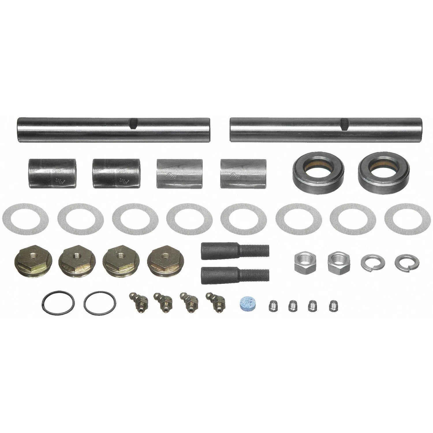 Steering King Pin Set with Metal Bushing for Ford F-100 F-250 (RWD) (Moog 8524B)