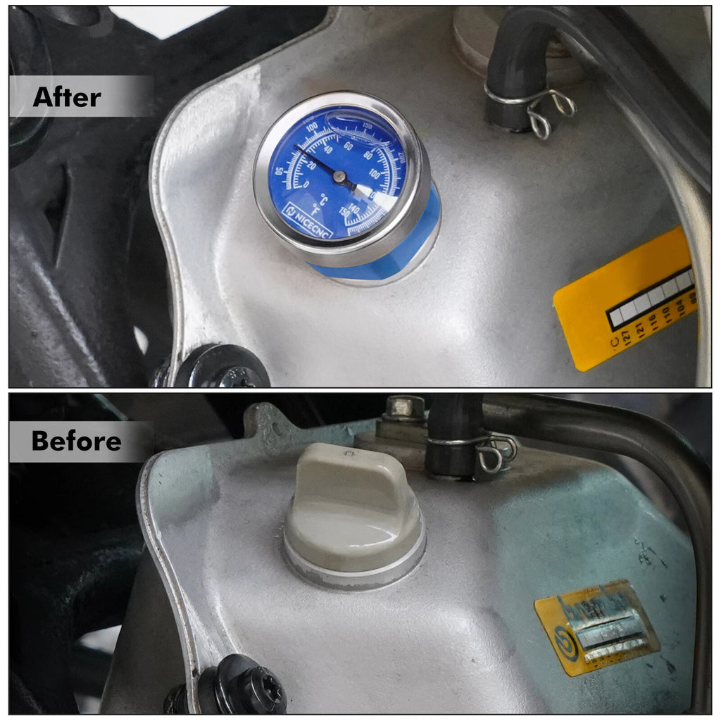 Engine Oil Dipstick with Temperature Gauge for Yamaha YFZ450 (2004–2009, 2012–2013)