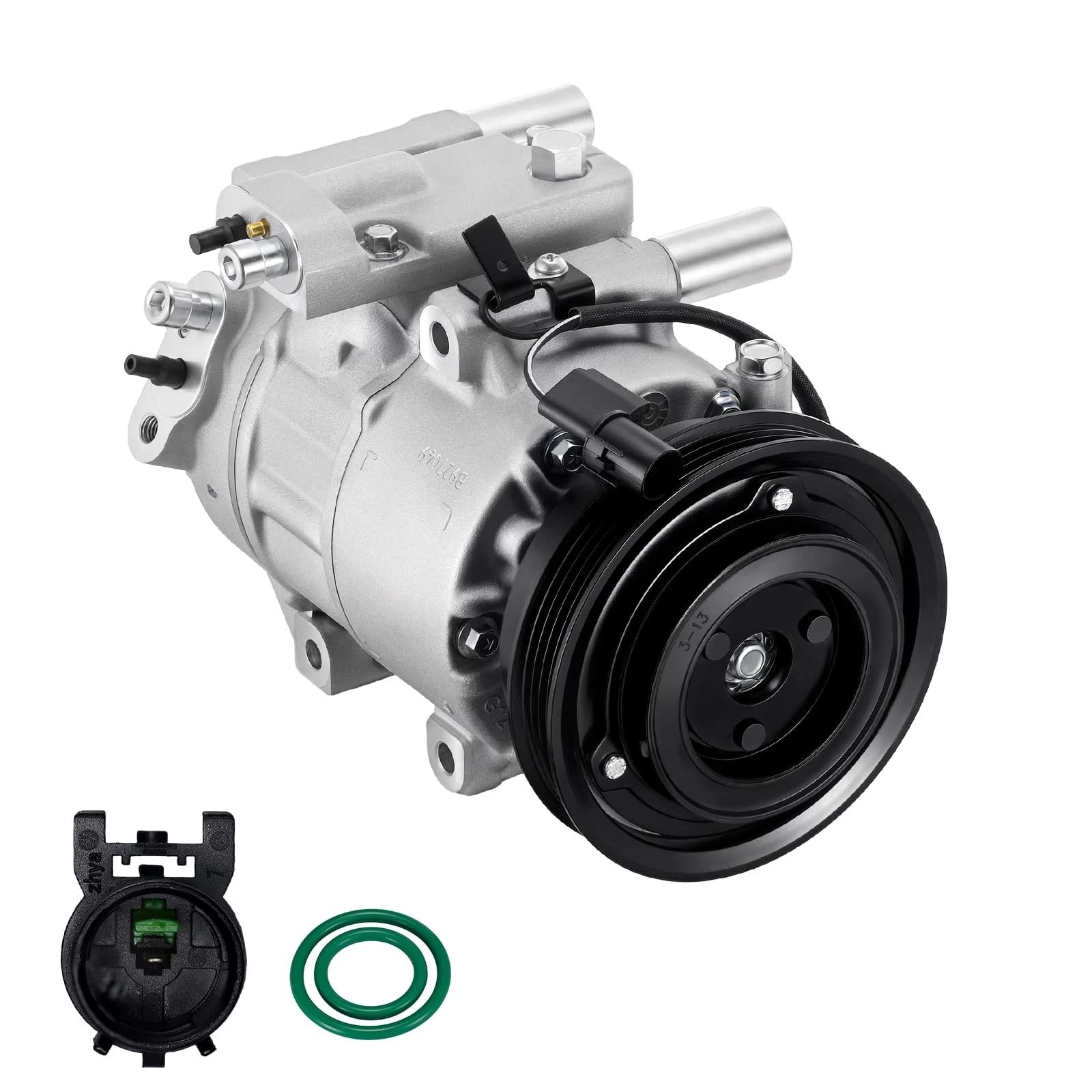 A/C Compressor with Clutch for Kia Rio Rio5 (2006–2011) 1.6L CO 10980C