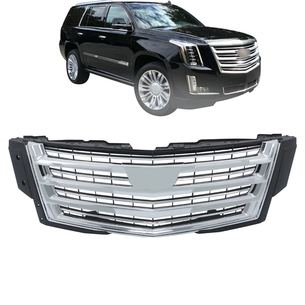 Front Upper Grille Molding Chrome for Cadillac Escalade (2015–2020)