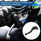 Adjustable Short Brake Clutch Levers for Honda CBR600 F2 (1991–2007) Solid Black
