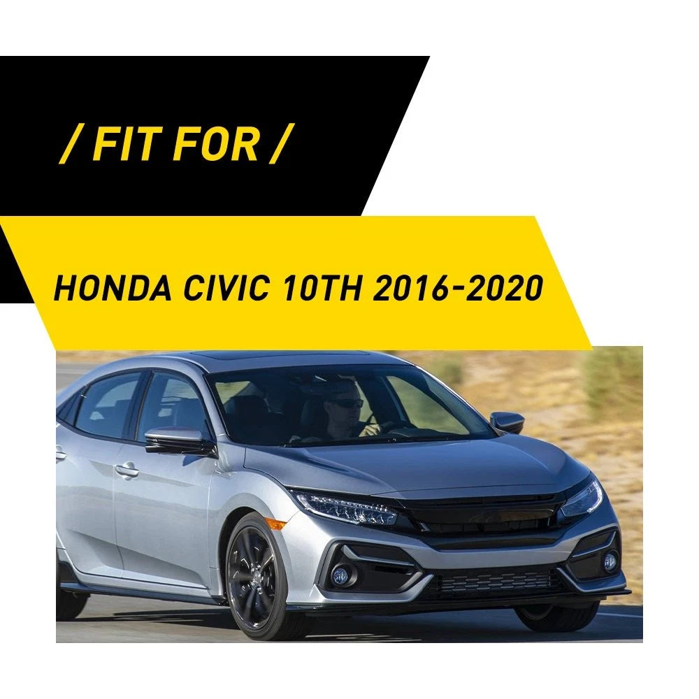Carbon Fiber ABS Dashboard Air Vent Cover for Honda Civic (2016-2020)