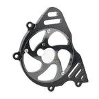 Black CNC Front Chain Sprocket Cover for Kawasaki Z1000 (2010-2017)