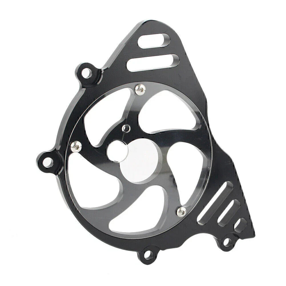 Black CNC Front Chain Sprocket Cover for Kawasaki Z1000 (2010-2017)