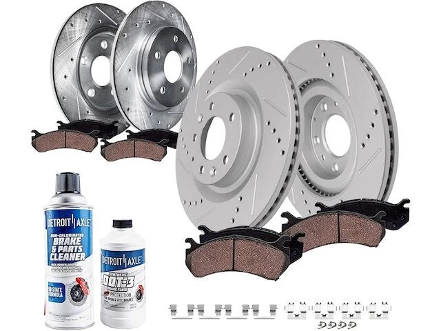 Front and Rear Brake Pad and Rotor Kit for Mazda CX-5 (2019) VS382NX