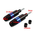 8MM Motorcycle Frame Exhaust Slider Crash Pad Protector