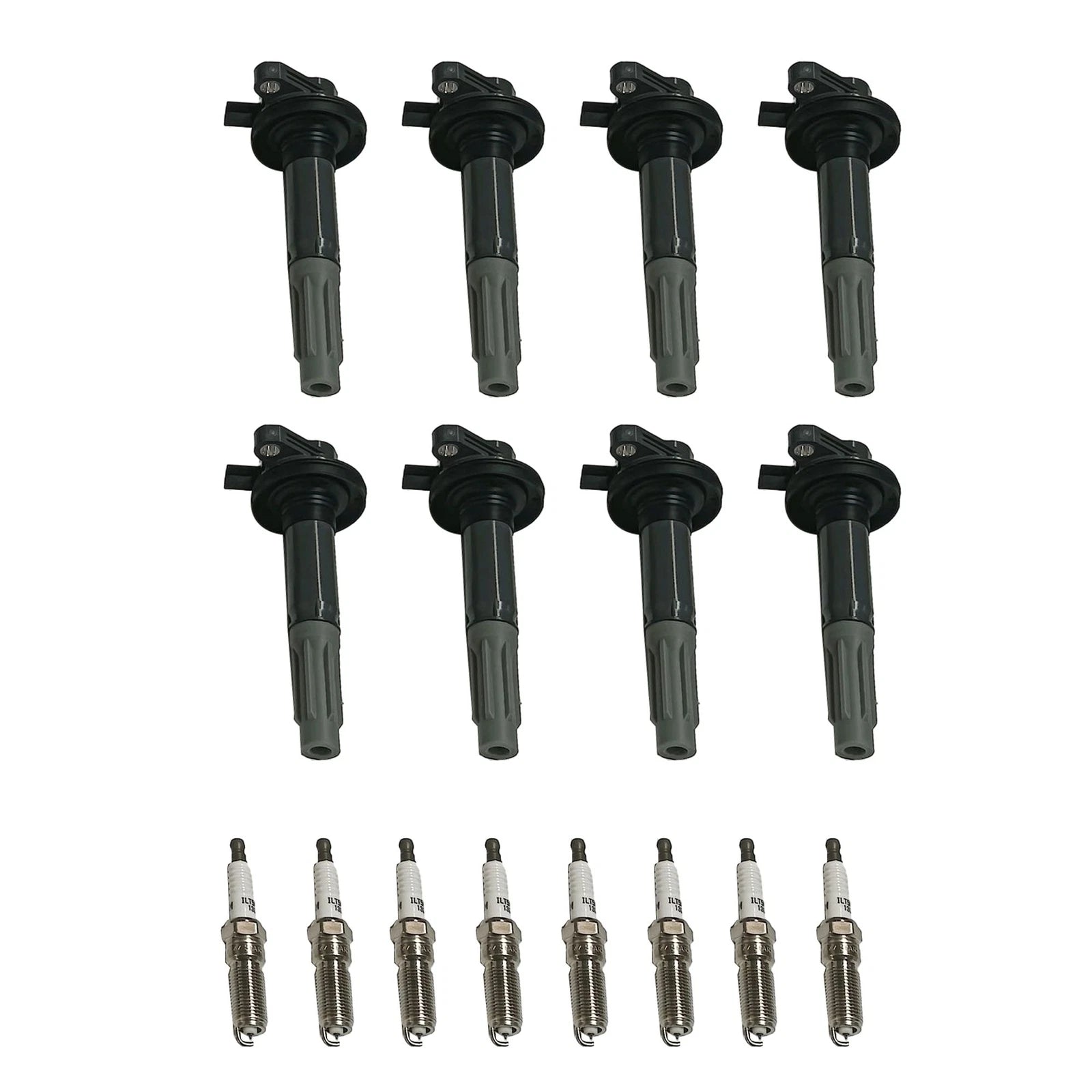 8pcs Ignition Coil & Spark Plug for Ford F-150, Mustang (2016–2017) UF824