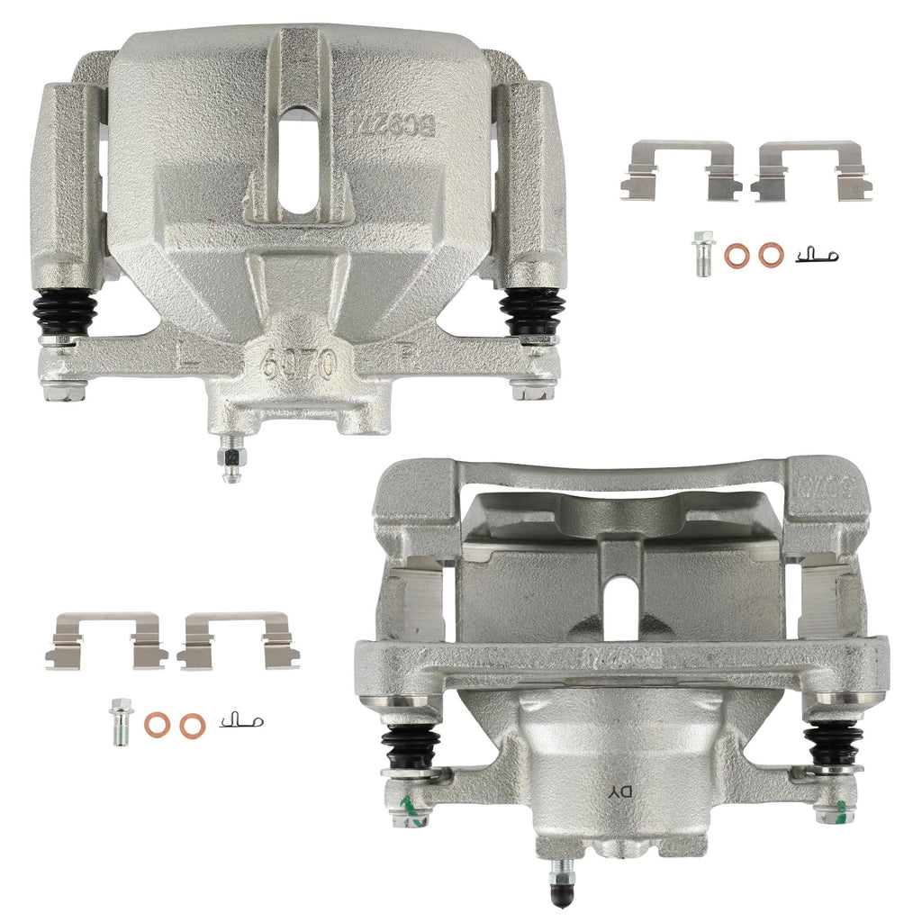 Set of 2 Brake Calipers with Bracket for Mazda CX-5 (2013–2022)