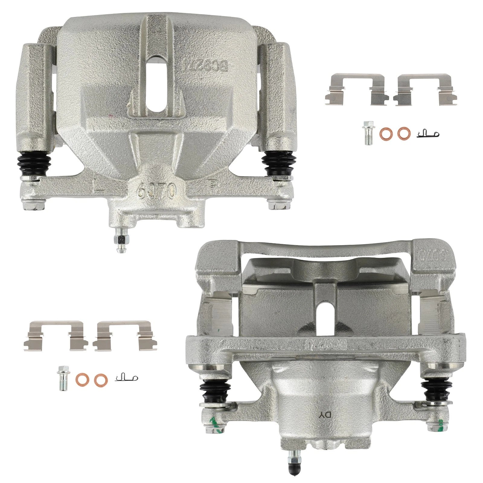 Set of 2 Brake Calipers with Bracket for Mazda CX-5 (2013–2022)