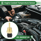 Engine Coolant Temperature Sensor No. 392203C100 for Hyundai Santa Fe (2020)