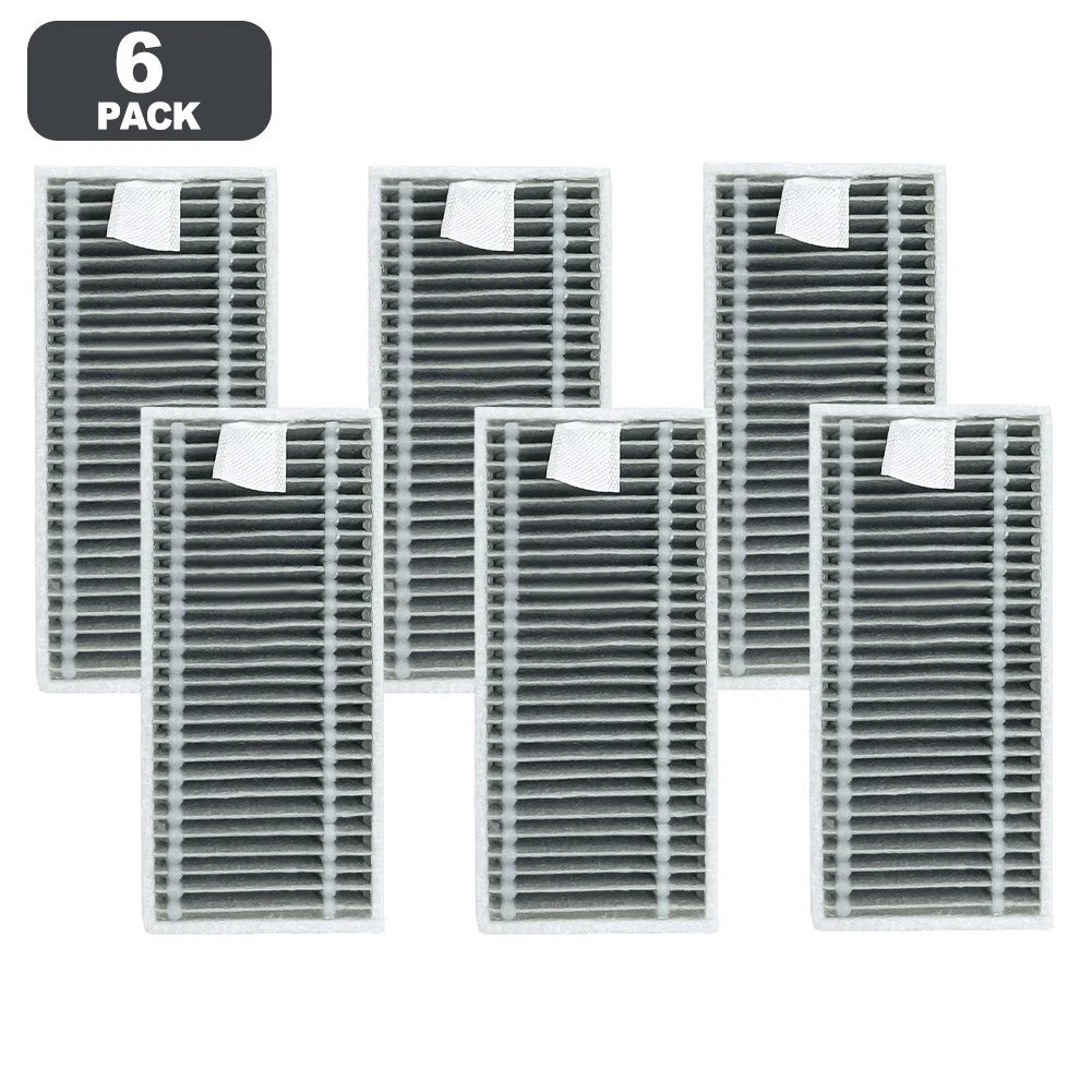 6 Pack Washable Filters for Deebot X11 (2021–2023)