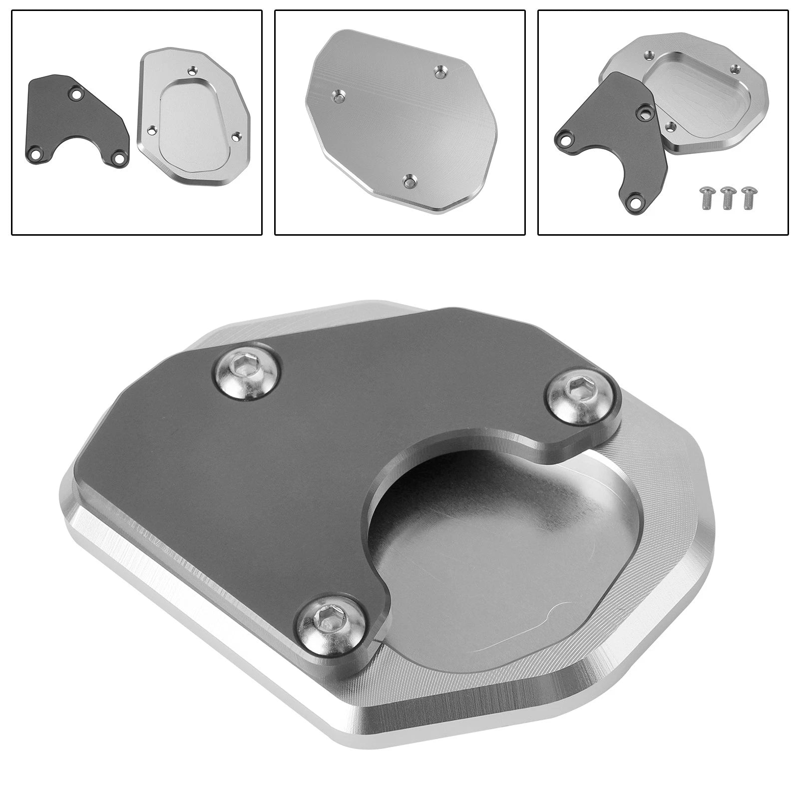 Kickstand Enlarger Plate Pad for Trident 660 (2021–2022)
