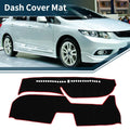 Dashboard Cover Mat for Honda FREED GB5/6/7/8 (2016-2023) Sun Protector Black Red