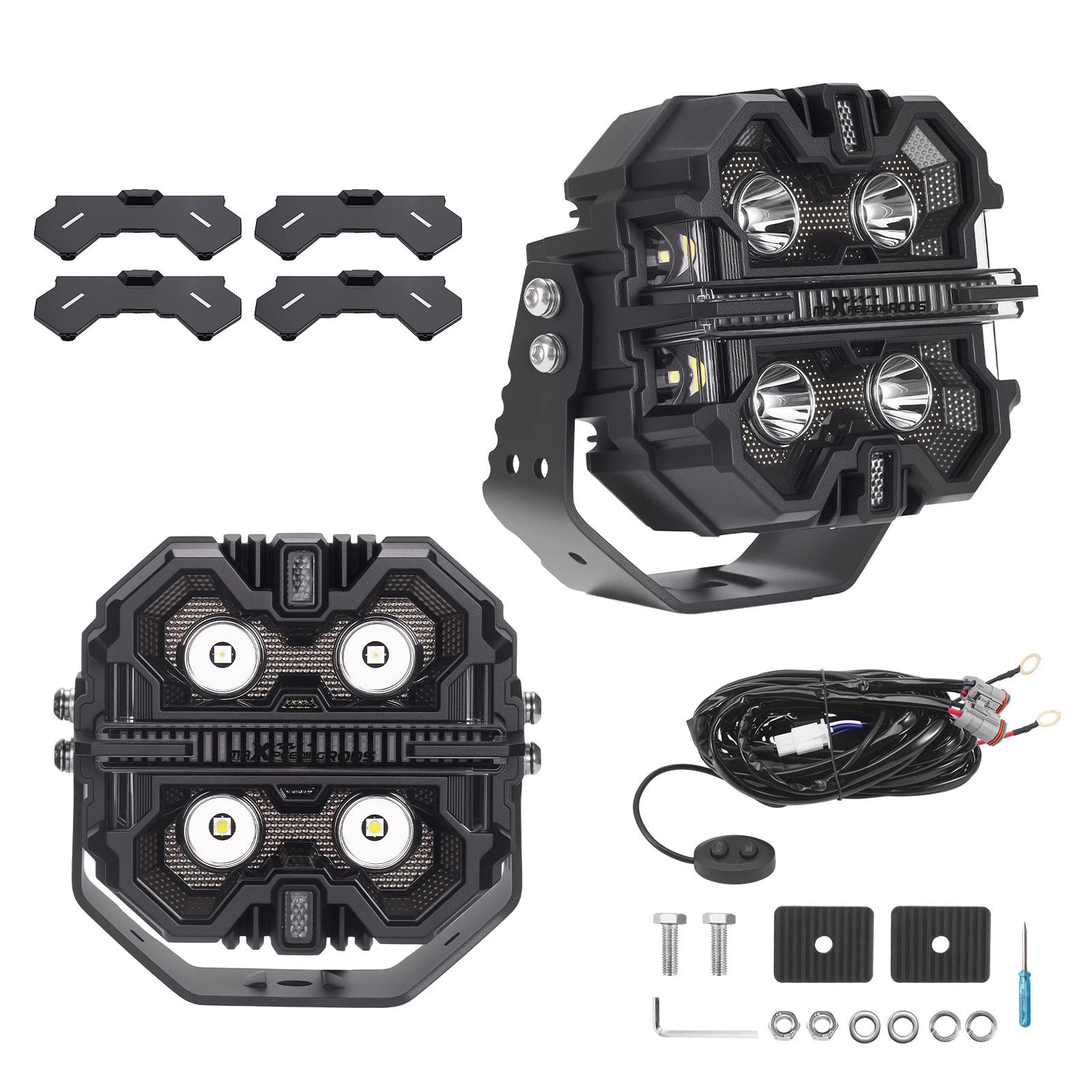 5" 212W LED Driving Lights for Off-Road Vehicles