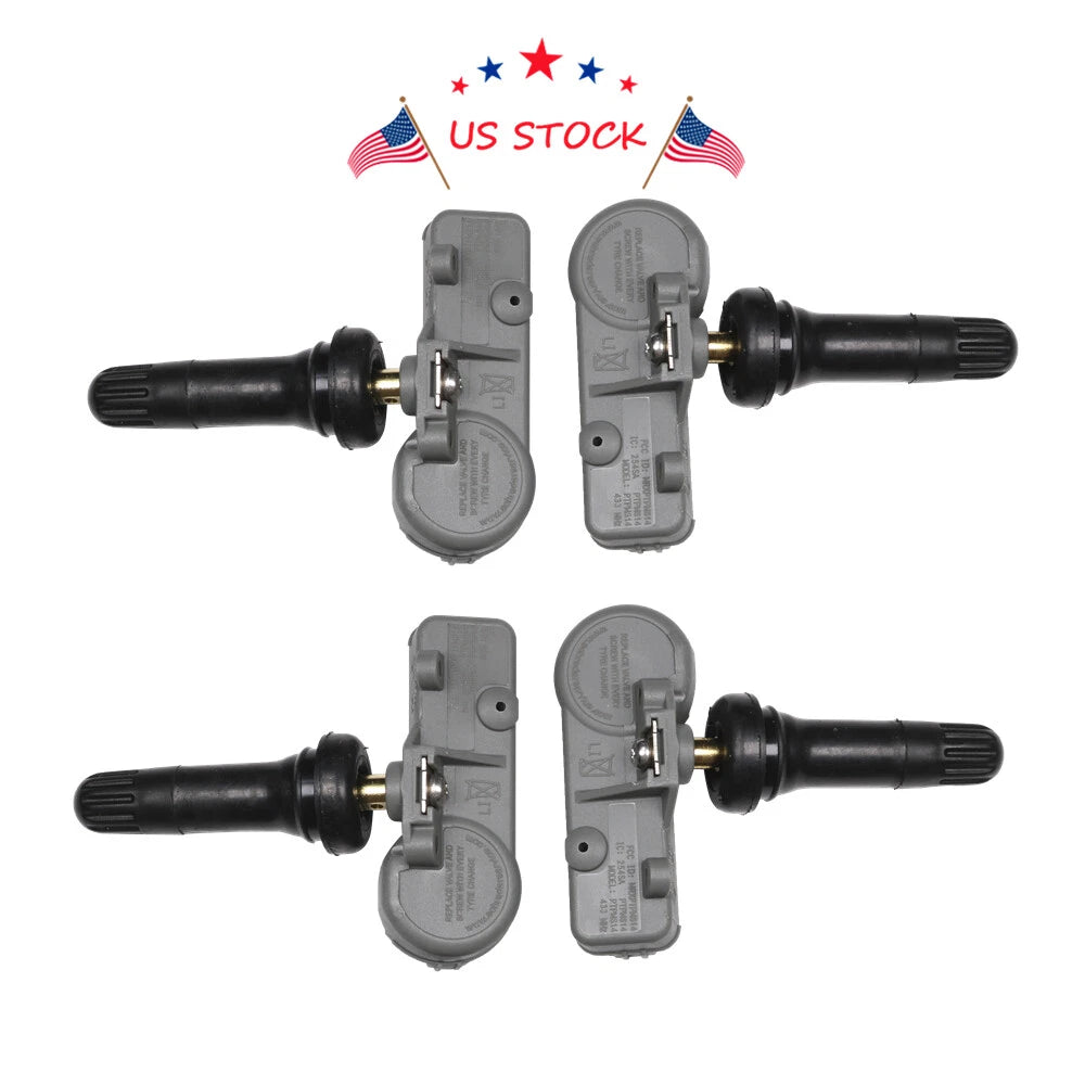 Set of 4 Tire Pressure Sensors for Dodge Ram 1500 2500 3500 4500HD (2010–2023)