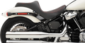 Predator III Seat for Harley-Davidson (2000–2023) - Double Diamond, Red Stitching