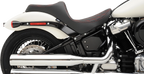 Predator III Seat for Harley-Davidson (2000–2023) - Double Diamond, Red Stitching