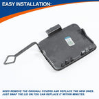 Tow Hook Cover Front Bumper for BMW Sparkling Brown Metallic