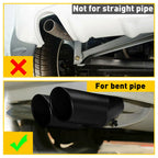 Exhaust Muffler Tip for Car Rear Pipe (Black)