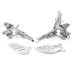 Rider Front Footpegs L&R Brackets for Suzuki GSXR 1000 (2009–2011)