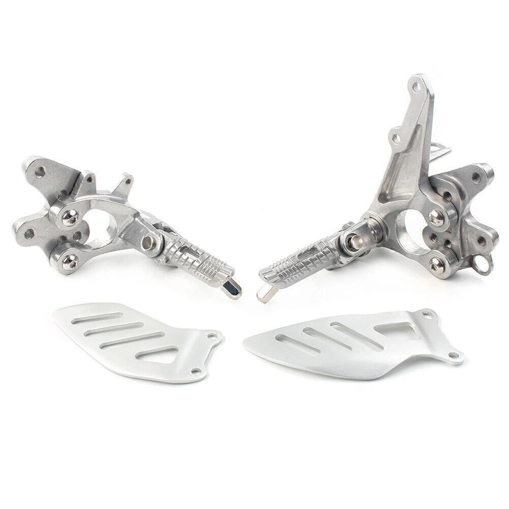 Rider Front Footpegs L&R Brackets for Suzuki GSXR 1000 (2009–2011)