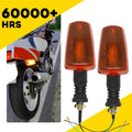2X Rear Turn Signal Lights for Yamaha TW200 XT225 XT250 FZR400 FZR600