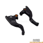 Finger Hand Brake Clutch Levers for Harley Softail Low Rider FXLRS (15-22)