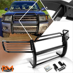 Front Bumper Brush Grill Guard for Toyota Sequoia (2001–2007) - Coated Black