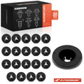 20Pcs Nylon Under Engine Cover Push Nut Retainer Clips for Kia 