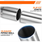 24" Straight & V-Bend Connecting Pipe Kit for Mild Steel (Fits )